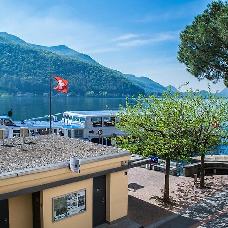 Al Battello Bed & Breakfast Morcote Exterior foto